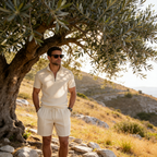 Herren Sommer-Set mit Poloshirt & Shorts