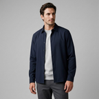 Men's Relaxed Viscose Autumn Overshirt