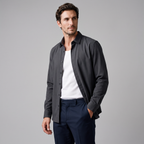 Men's Relaxed Viscose Autumn Overshirt