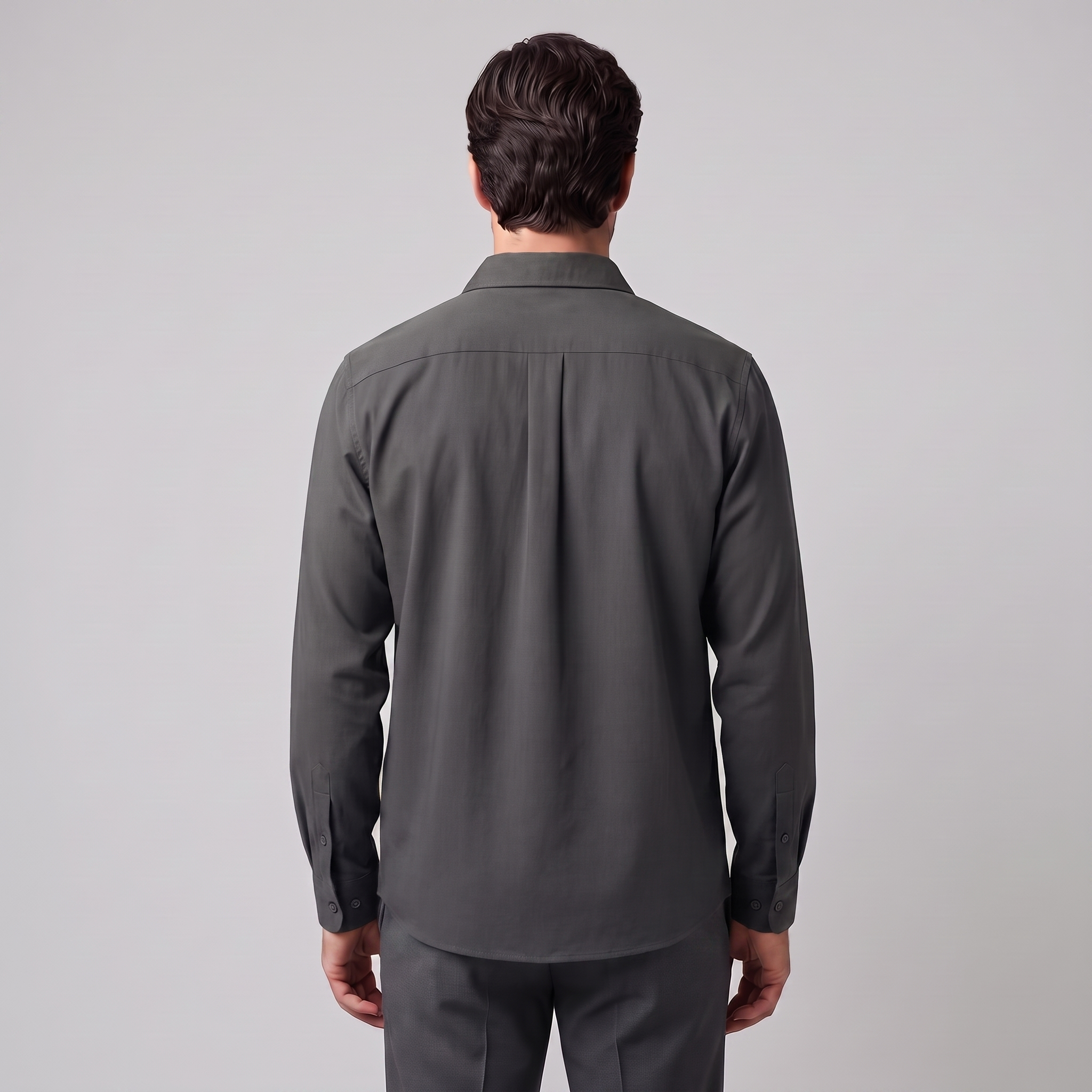 Lässiges Herbst-Overshirt aus Viskose für Herren