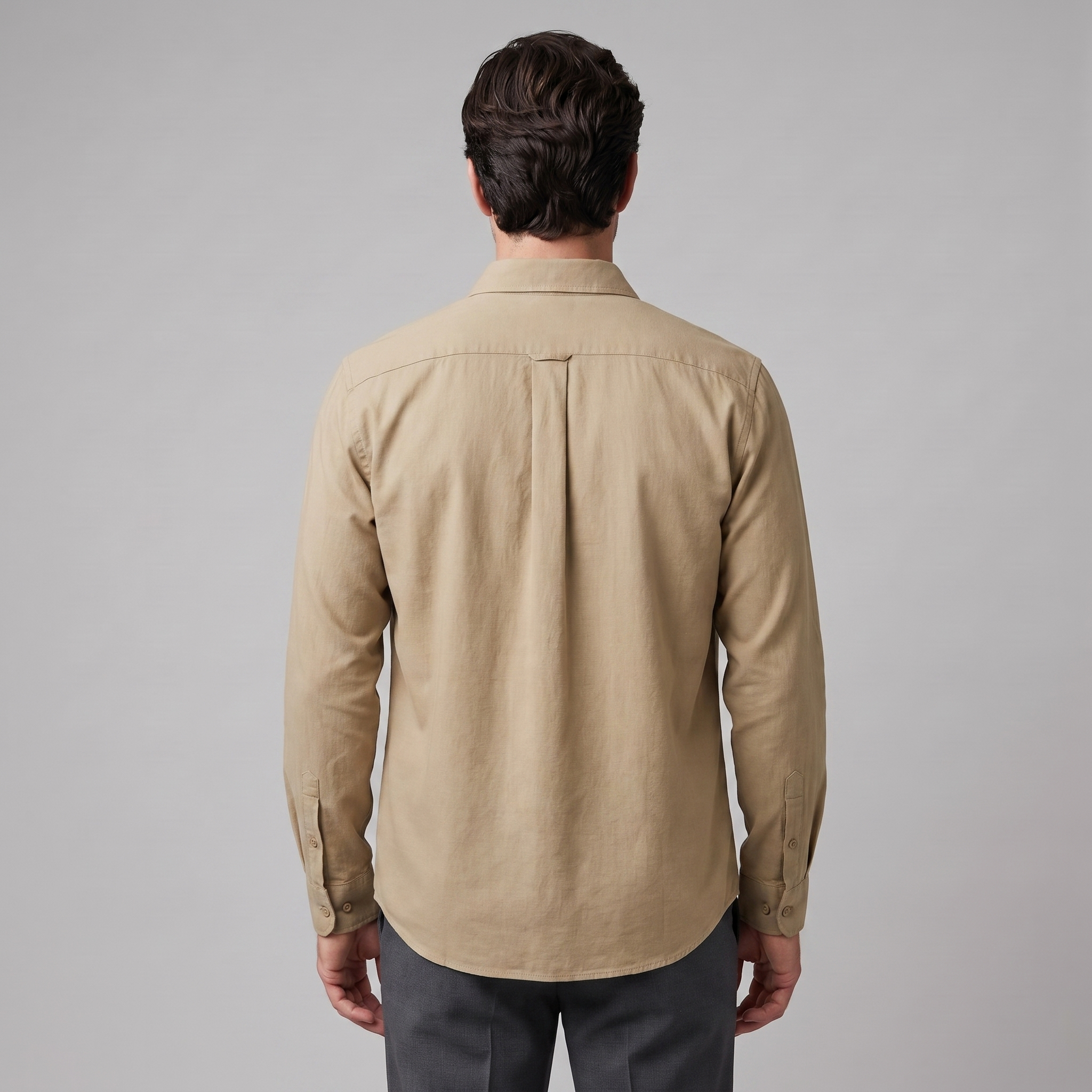 Lässiges Herbst-Overshirt aus Viskose für Herren