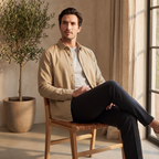 Lässiges Herbst-Overshirt aus Viskose für Herren