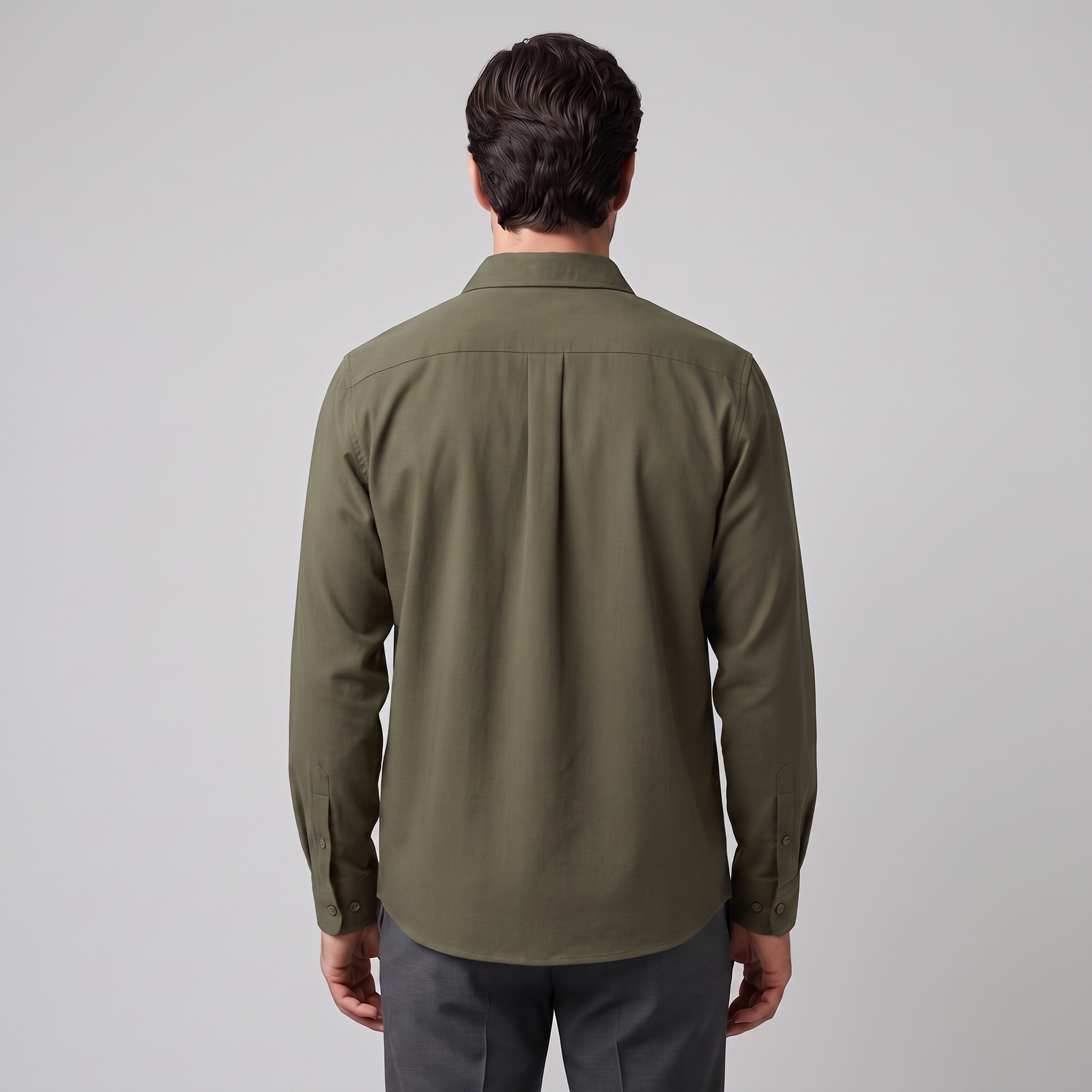 Lässiges Herbst-Overshirt aus Viskose für Herren