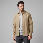 Men's Relaxed Viscose Autumn Overshirt