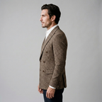 Slim-Fit-Blazer mit Zweireiher-Schliessung für Herren