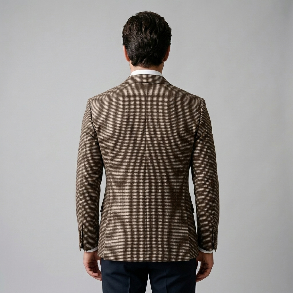 Slim-Fit-Blazer mit Zweireiher-Schliessung für Herren