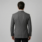 Slim-Fit-Blazer mit Zweireiher-Schliessung für Herren