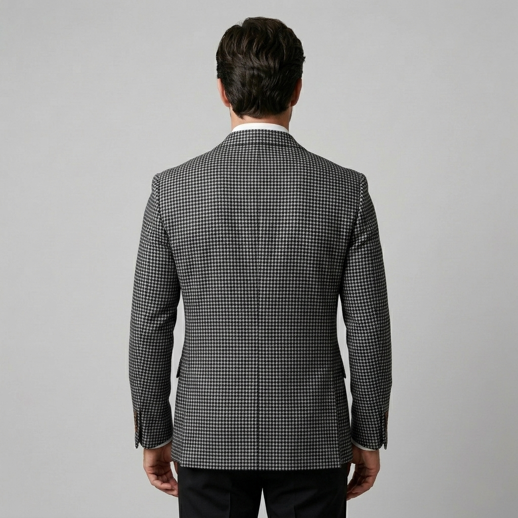 Slim-Fit-Blazer mit Zweireiher-Schliessung für Herren