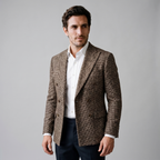 Slim-Fit-Blazer mit Zweireiher-Schliessung für Herren