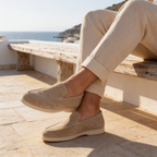 Slip on Loafer in Wildleder-Optik