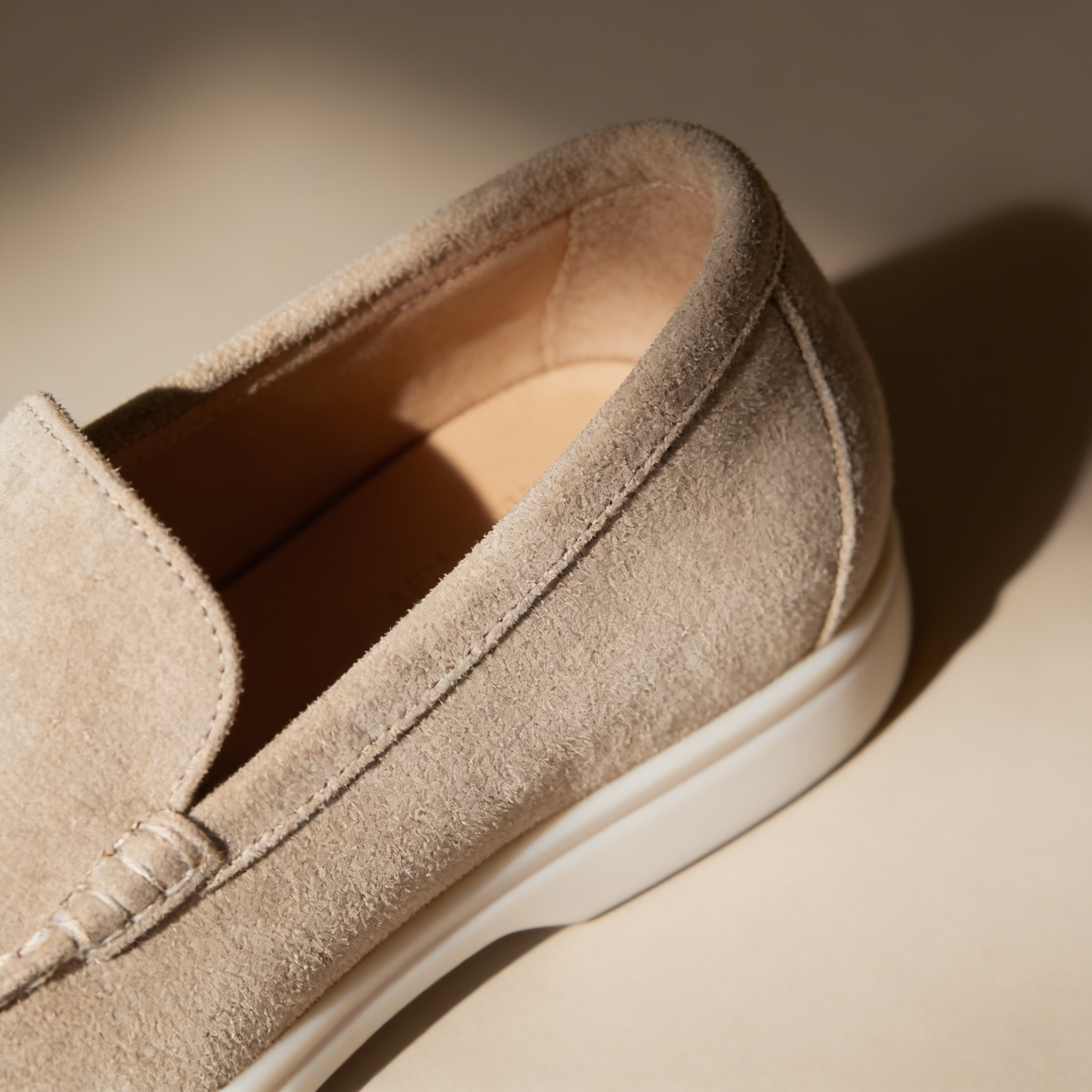 Slip on Loafer in Wildleder-Optik