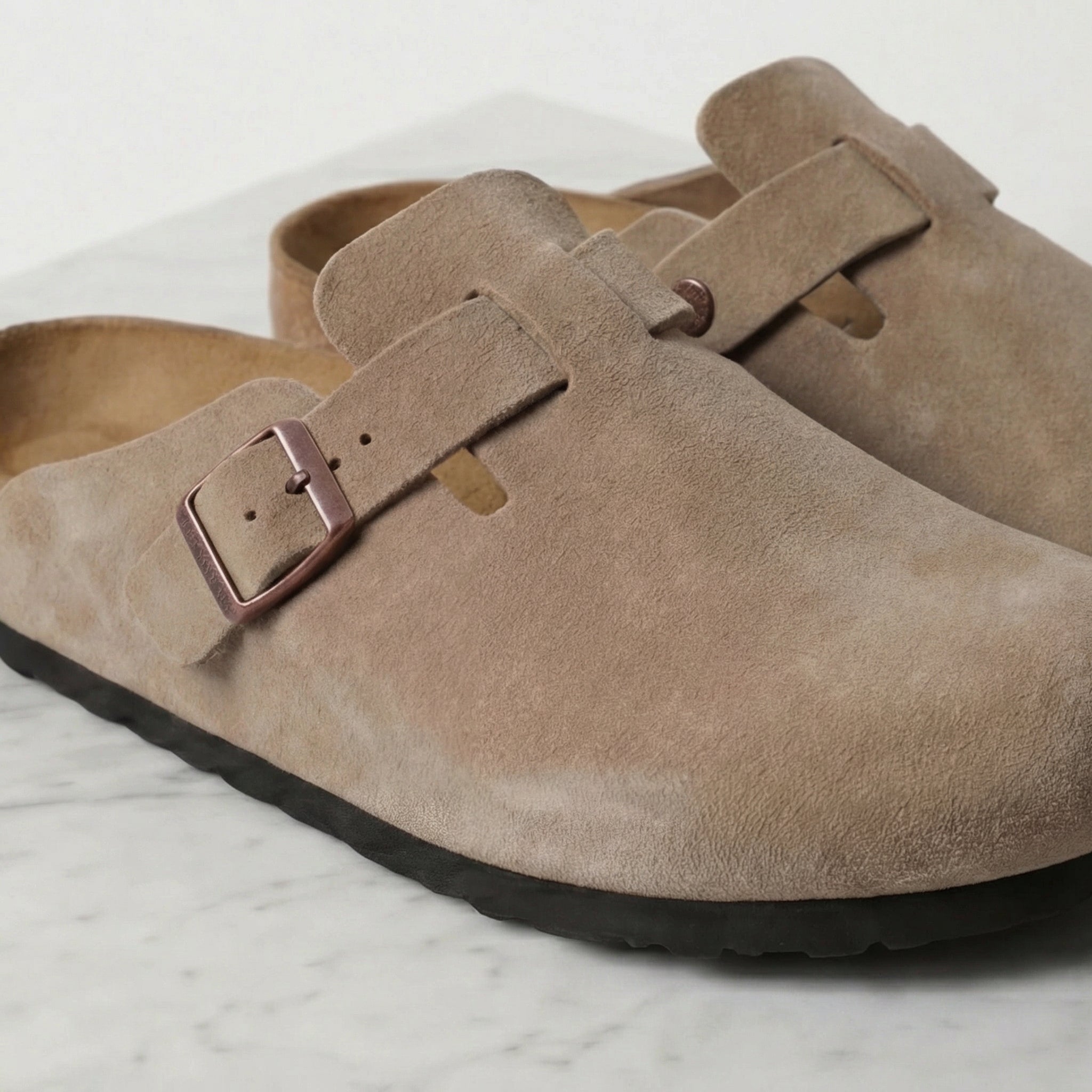 Clogs aus Wildleder für Herren