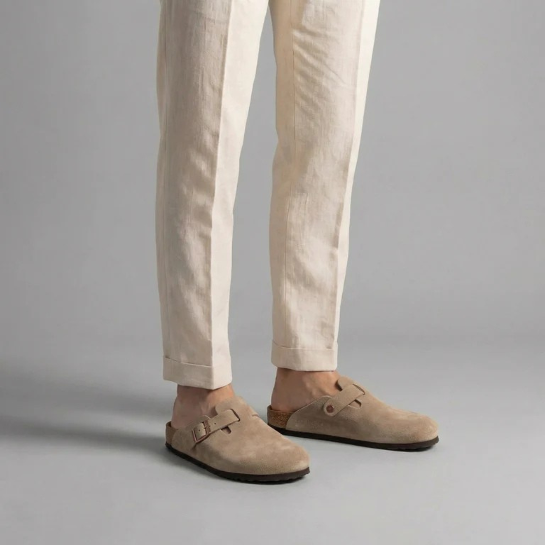 Clogs aus Wildleder für Herren
