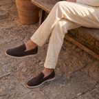Loafer aus Wildleder für Herren