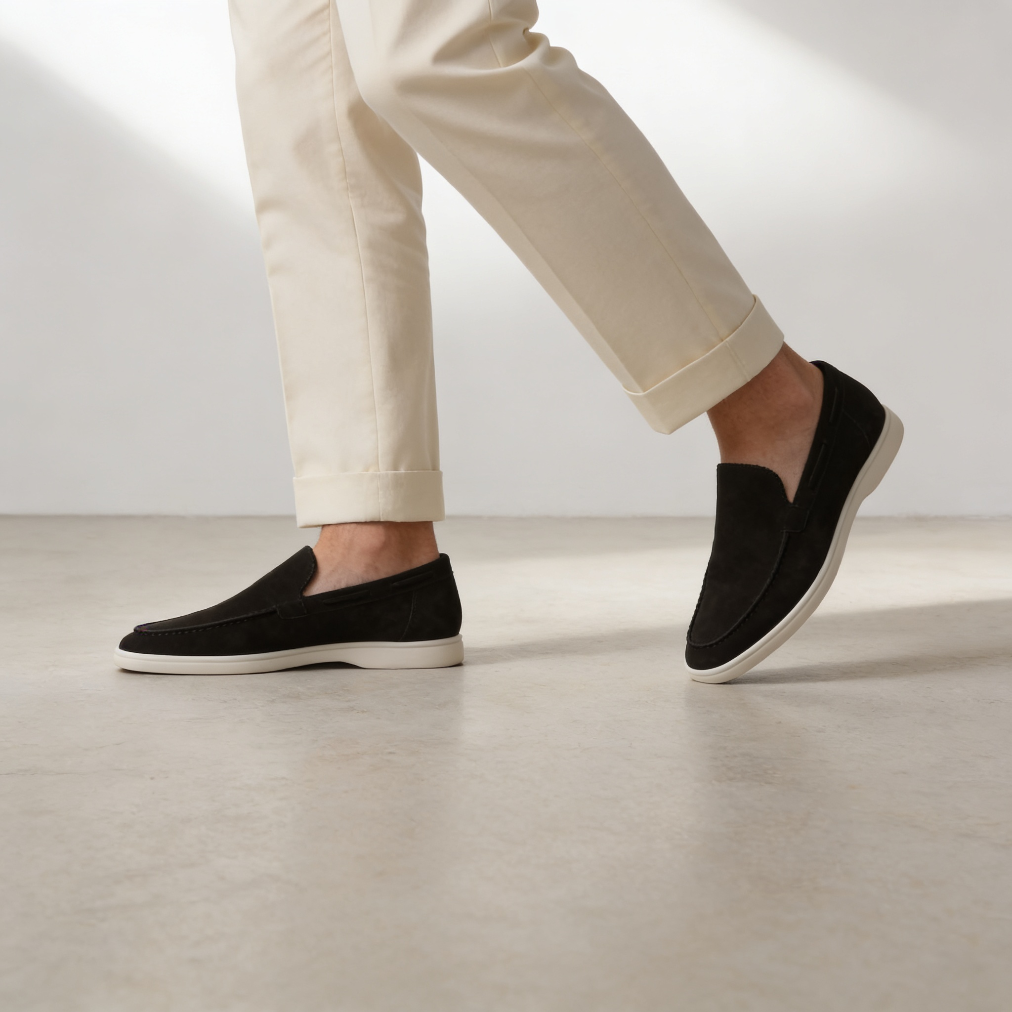 Loafer aus Wildleder für Herren