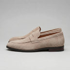Herren Penny Loafer im Suede-Look
