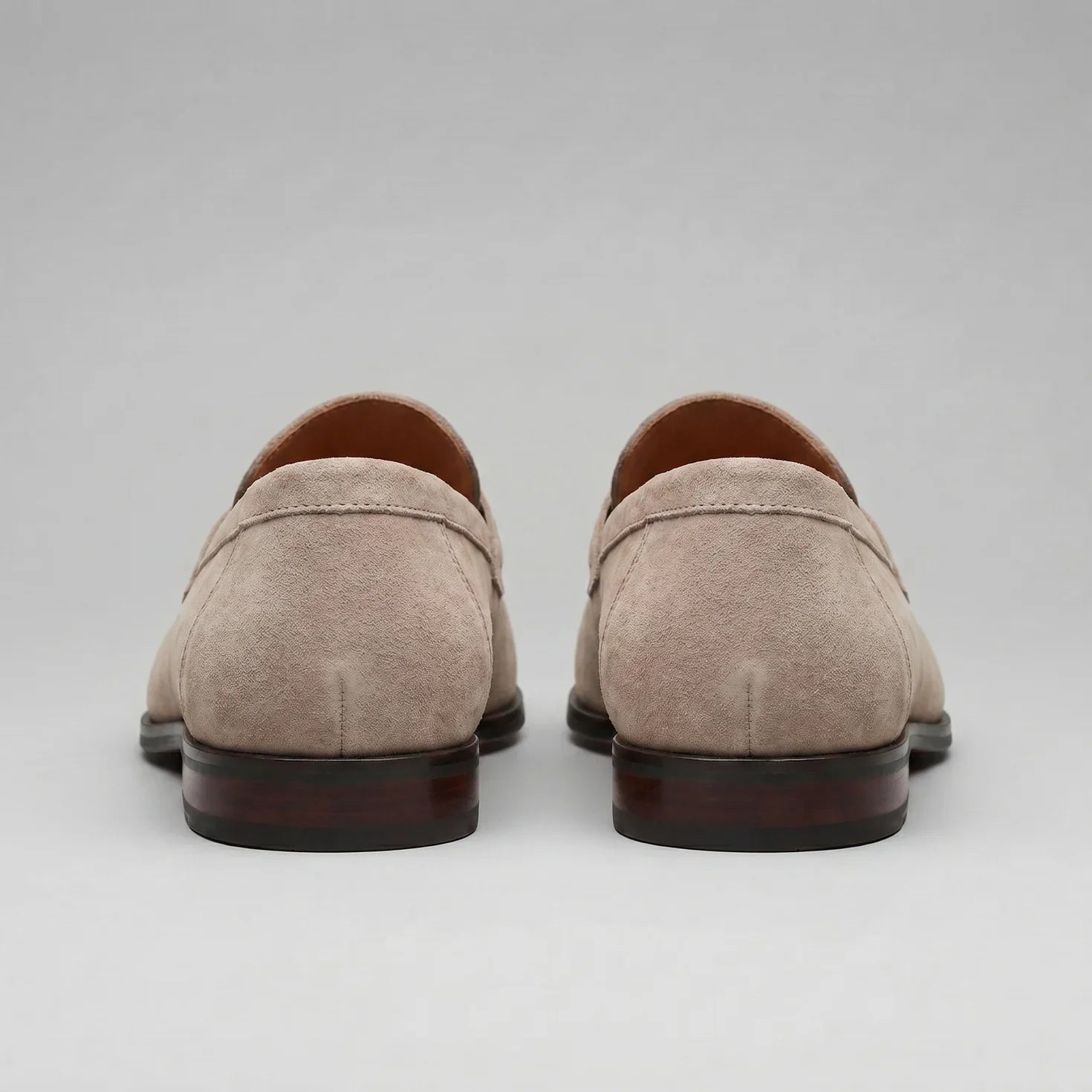 Herren Penny Loafer im Suede-Look