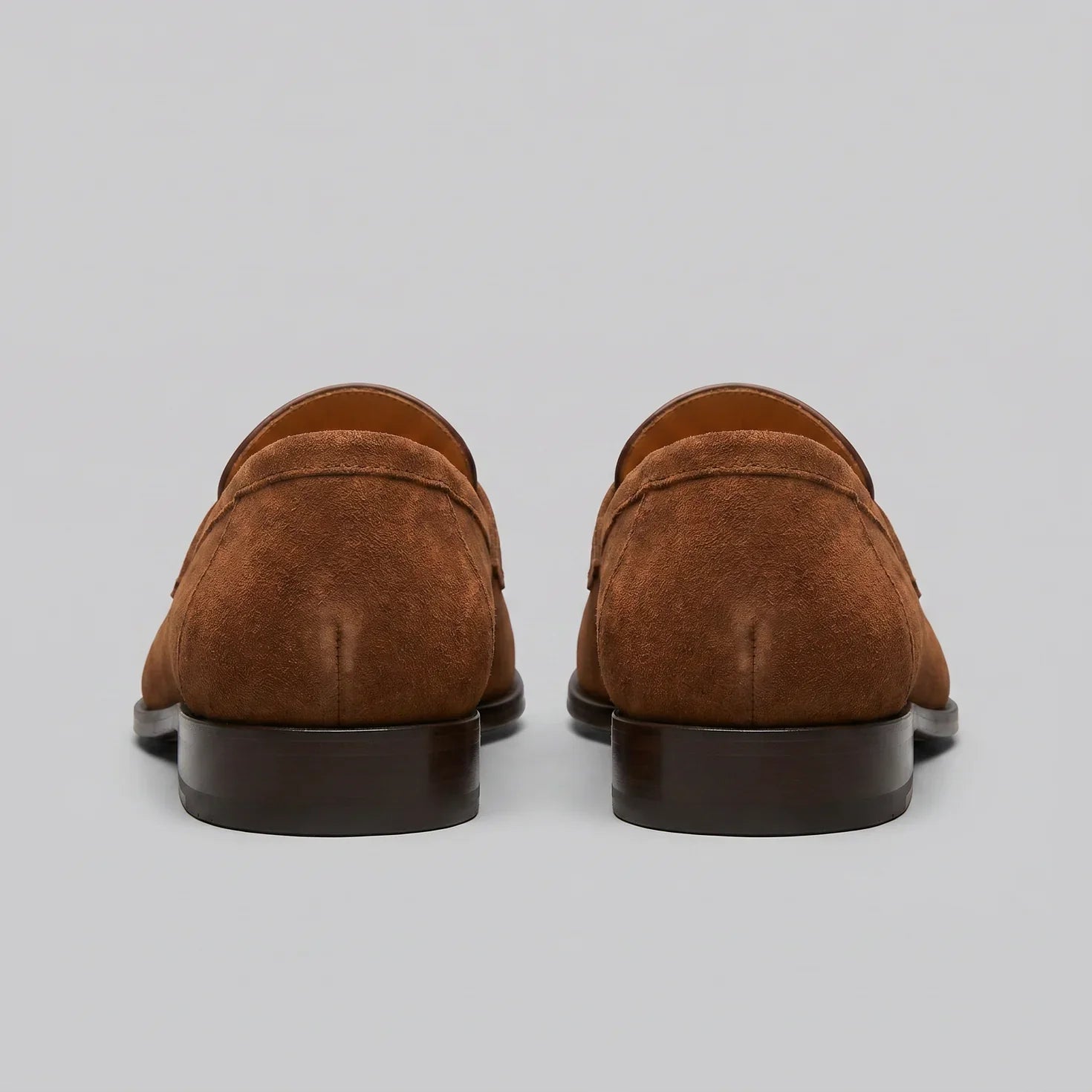 Herren Penny Loafer im Suede-Look