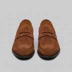 Herren Penny Loafer im Suede-Look