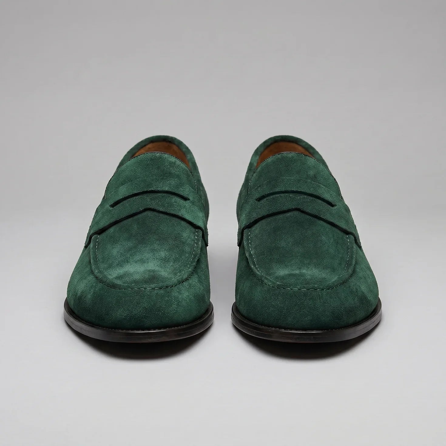 Herren Penny Loafer im Suede-Look