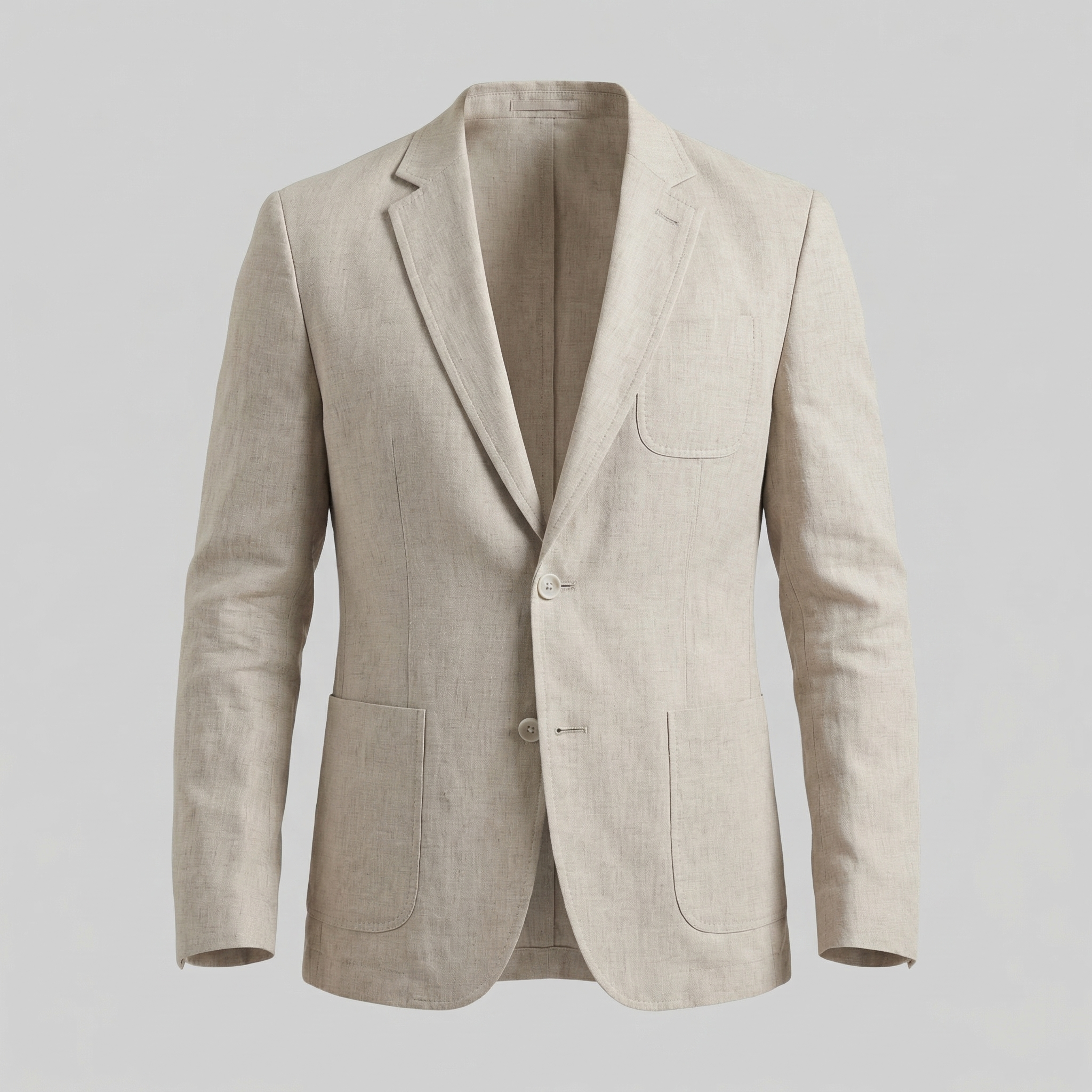 Eleganter Herrenblazer Herren-Leinenblazer