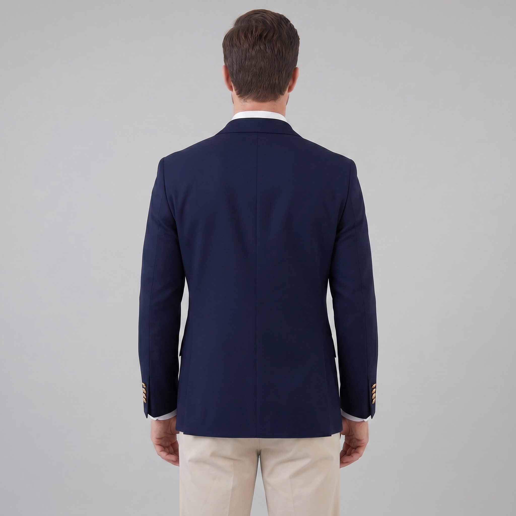 Massgeschneiderter marineblauer Blazer für Herren für festliche Anlässe