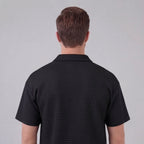 Herren Waffelstrick Sommer-Set mit T-Shirt & Shorts