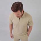 Herren Waffelstrick Sommer-Set mit T-Shirt & Shorts