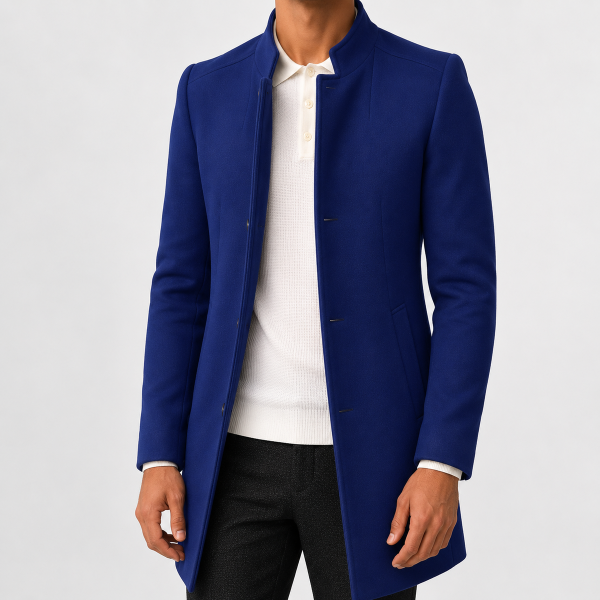 Heren Slim Fit Jas