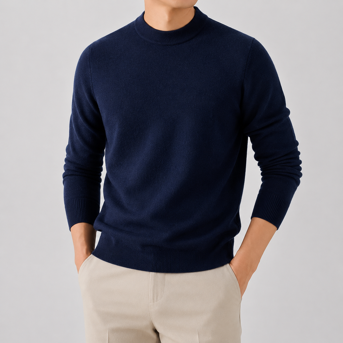 Herren Strickpullover im klassischen Stil