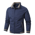 Heren katoenen jas met optionele fleece voering
