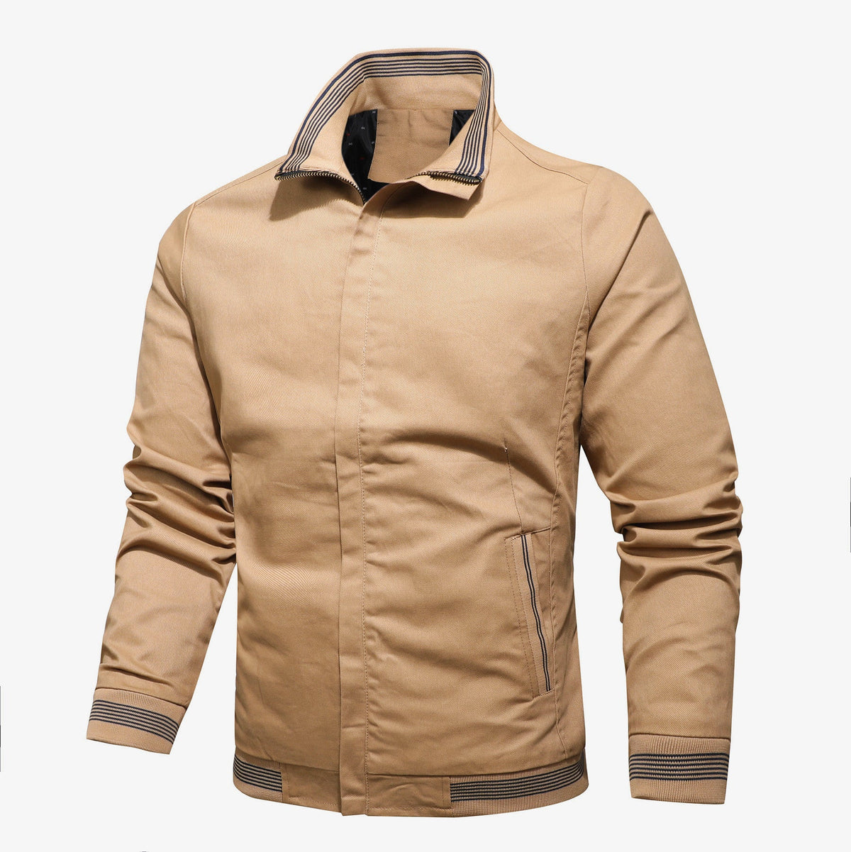 Herren Baumwolljacke mit optionalem Fleecefutter