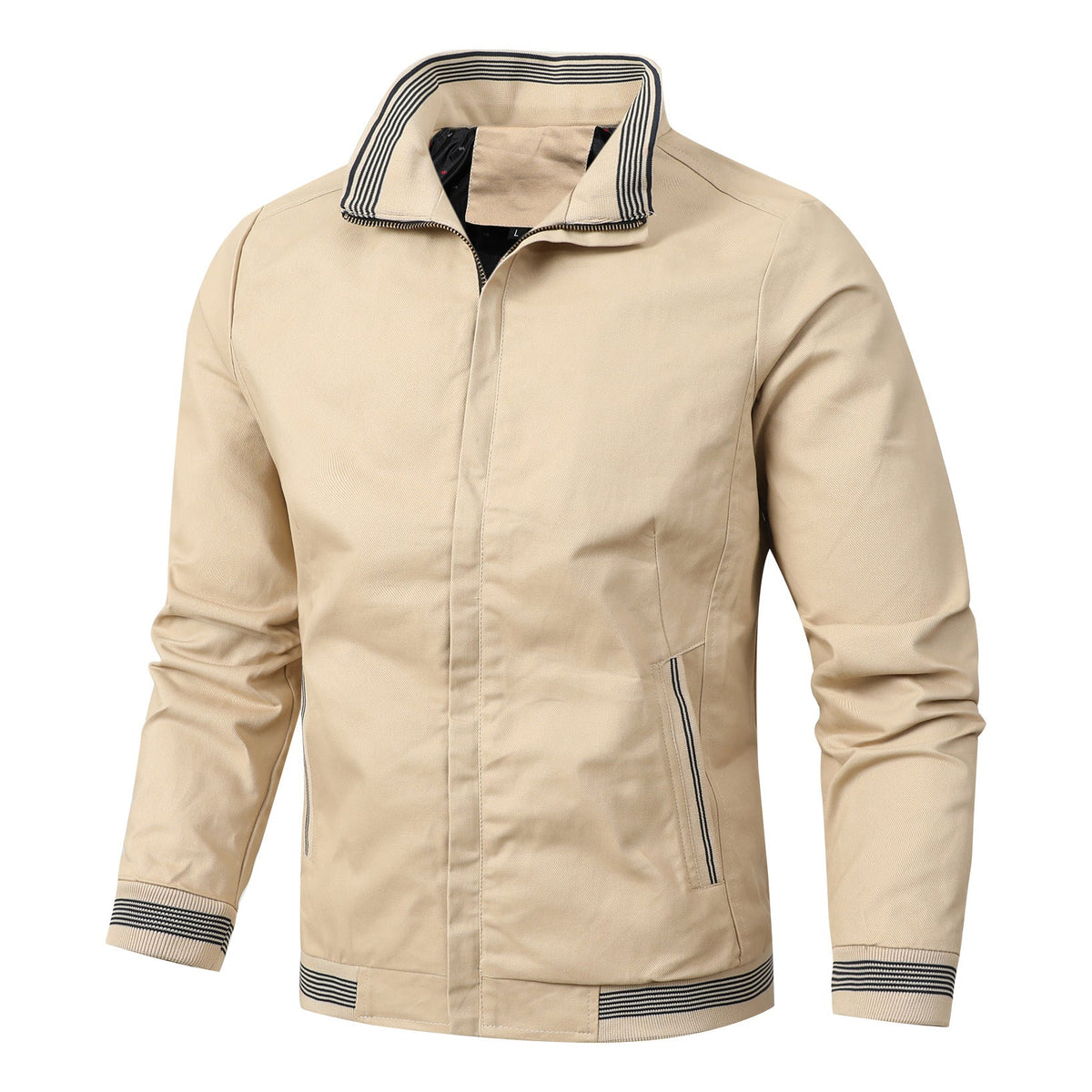 Herren Baumwolljacke mit optionalem Fleecefutter