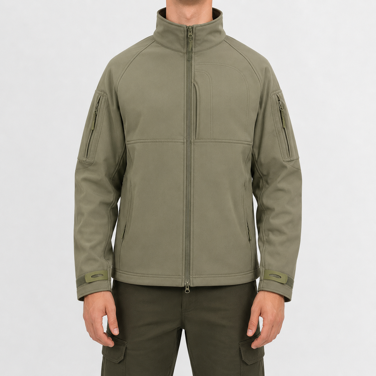 Heren Outdoorjas Waterdicht Weerbestendig met Capuchon
