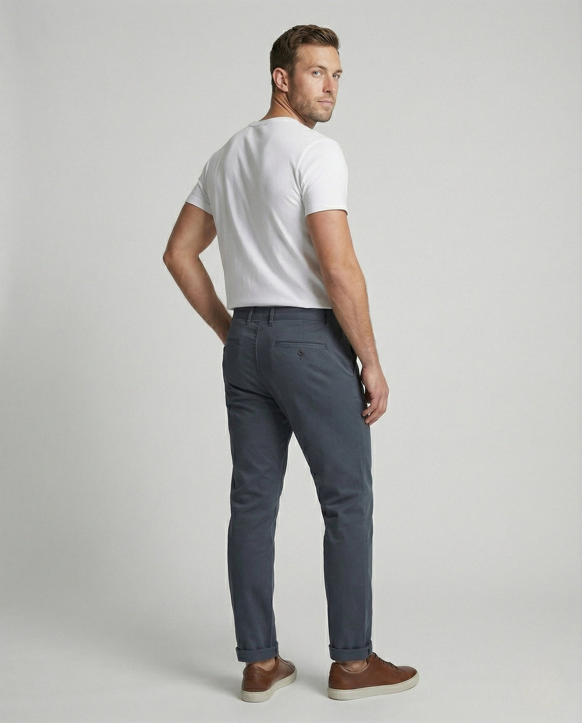 Herren Thermochino mit Fleecefutter