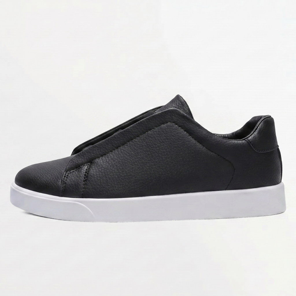 Herren Slip On Schuhe Atmungsaktiv Leicht und Bequem für den Alltag