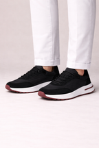 Baskets homme avec semelle marquante