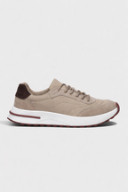 Baskets homme avec semelle marquante