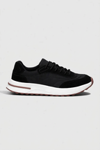 Baskets homme avec semelle marquante