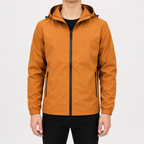 Veste de pluie homme avec capuche étanche légère et résistante aux intempéries