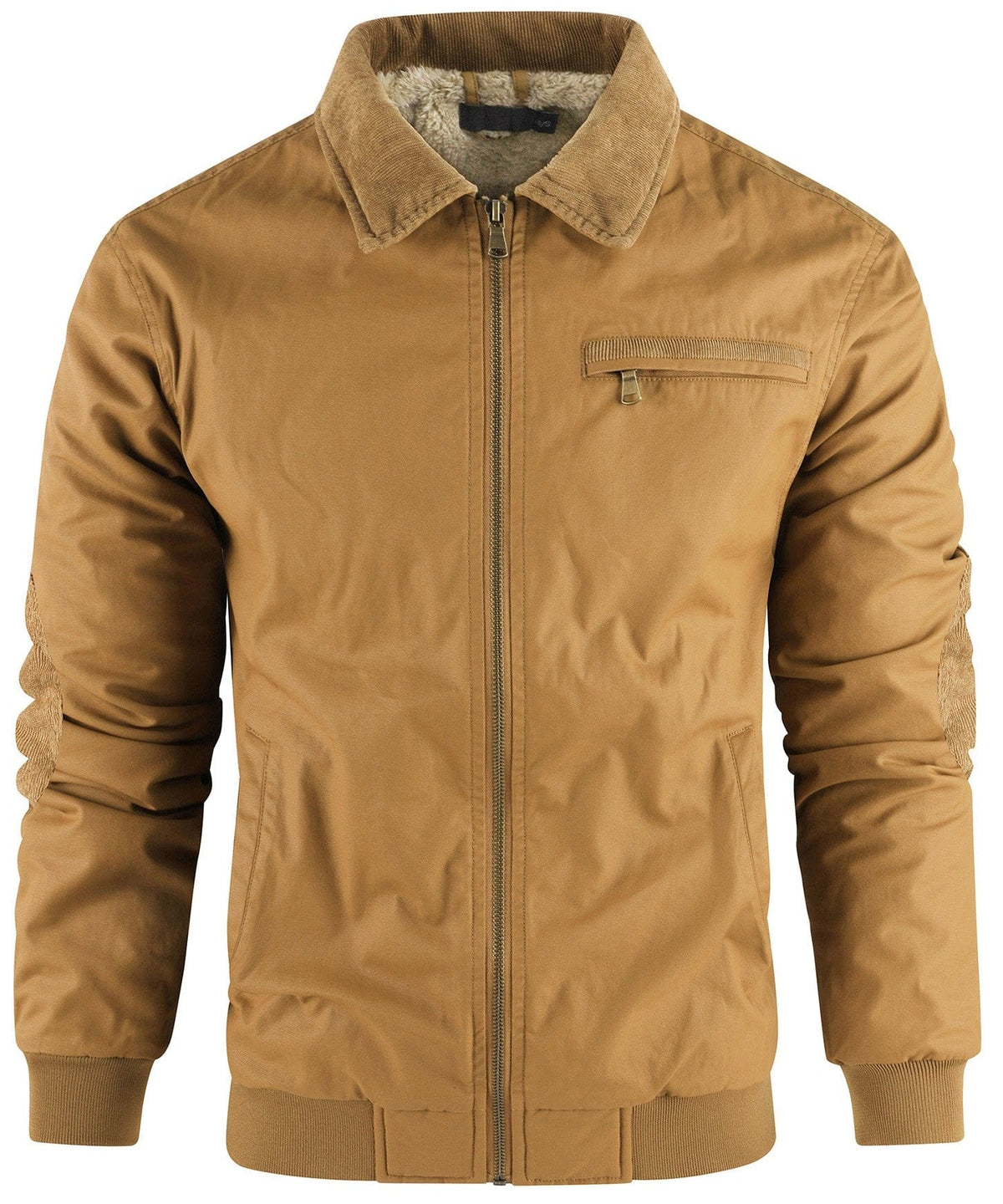 Veste bomber homme avec doublure polaire chaude