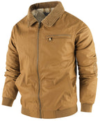 Veste bomber homme avec doublure polaire chaude
