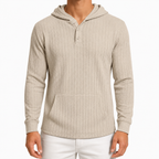 Sweat à capuche homme avec texture