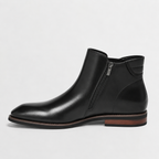 Herren Chelsea Boots aus Leder im Retro-Stil