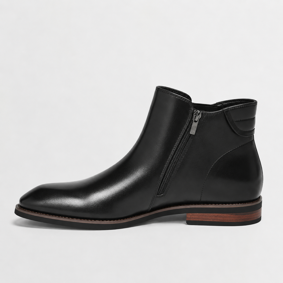 Herren Chelsea Boots aus Leder im Retro-Stil