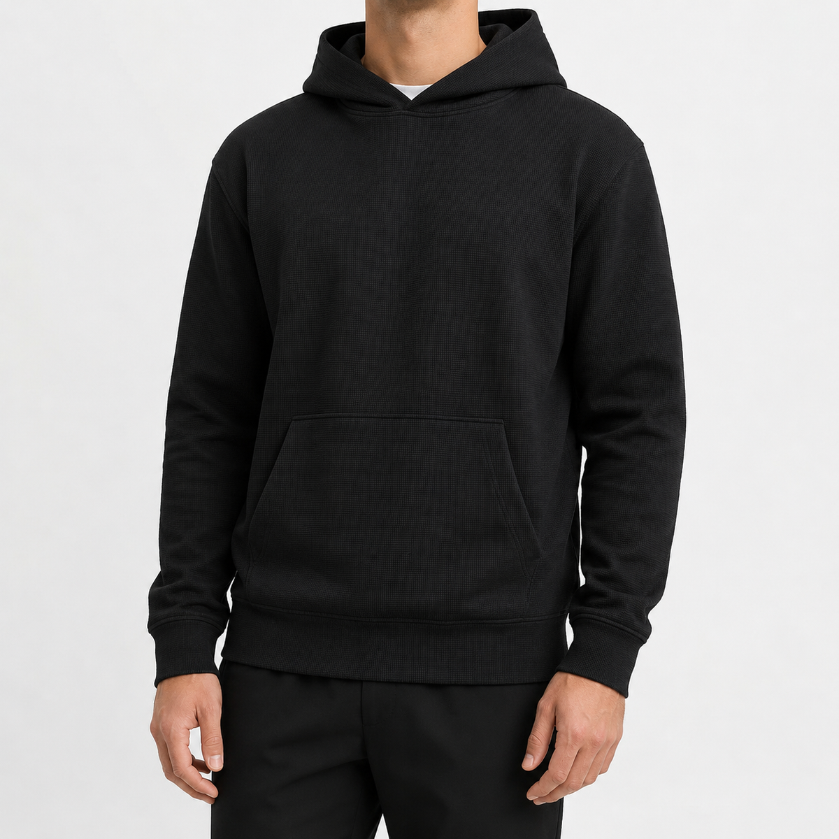 Herren Hoodie Langarm Relaxed Fit mit Kapuze