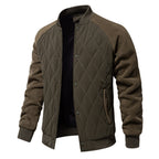 Veste matelassée homme avec matelassage losange – Veste bomber