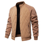 Veste matelassée homme avec matelassage losange – Veste bomber
