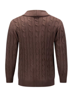Cardigan classique pour homme avec col châle