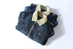 Heren spijkerjack met fleece voering